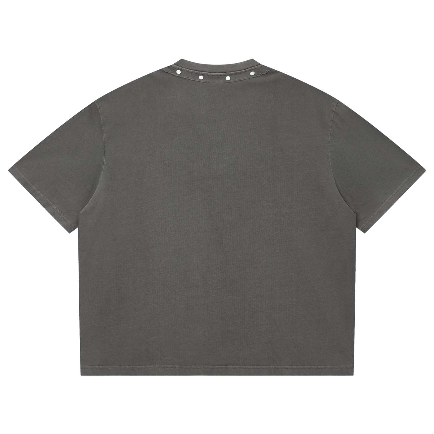 Unisex Washed Boxy Studded T-Shirt