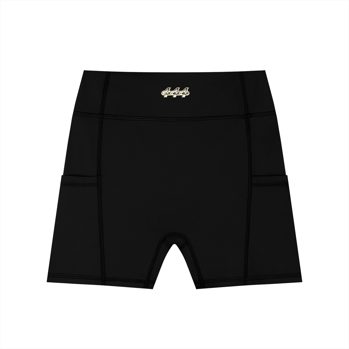 Women's High-Waisted Pocket Biker Shorts
