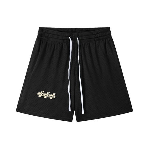 Mesh Drawstring Shorts