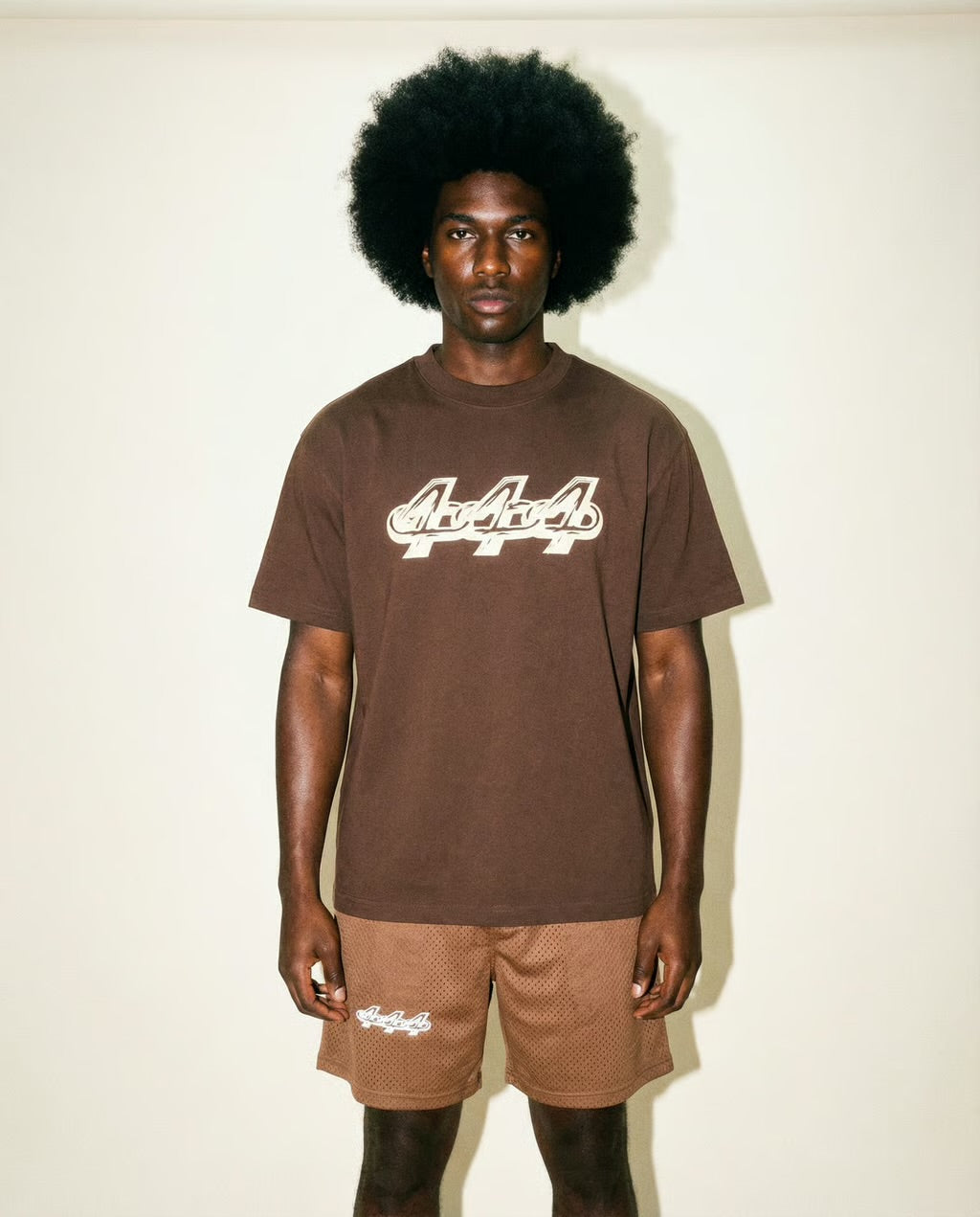 Mesh Drawstring Shorts