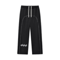 Contrast-Stitched Fleece Sweatpants